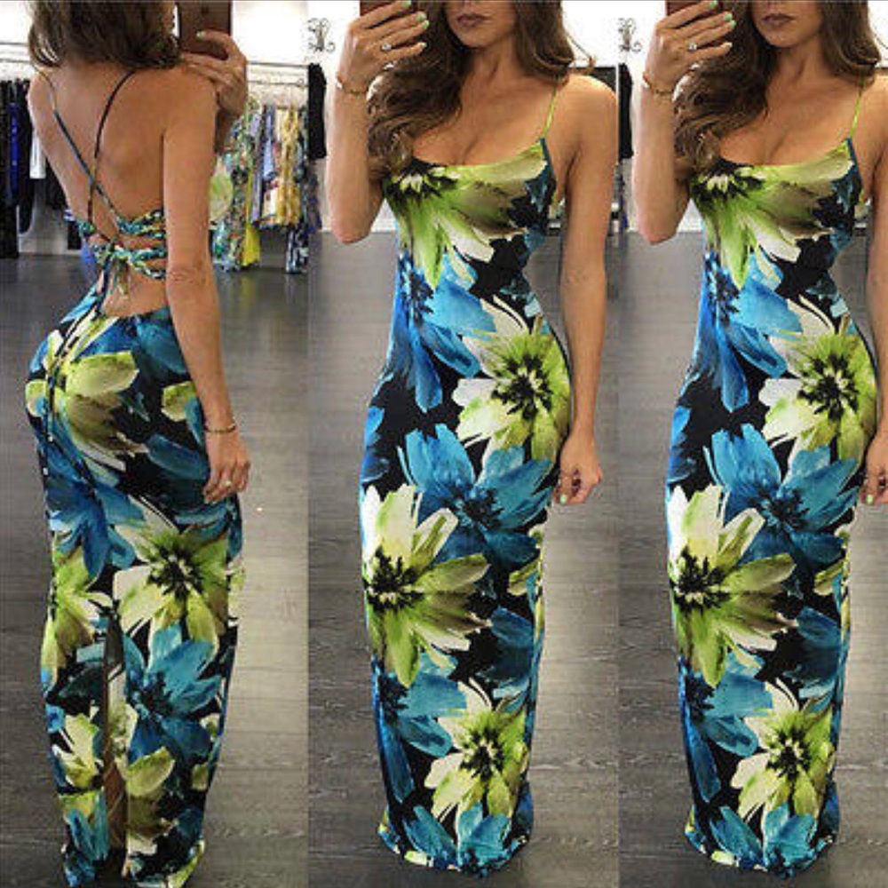 SALE🔴 Floral green dress